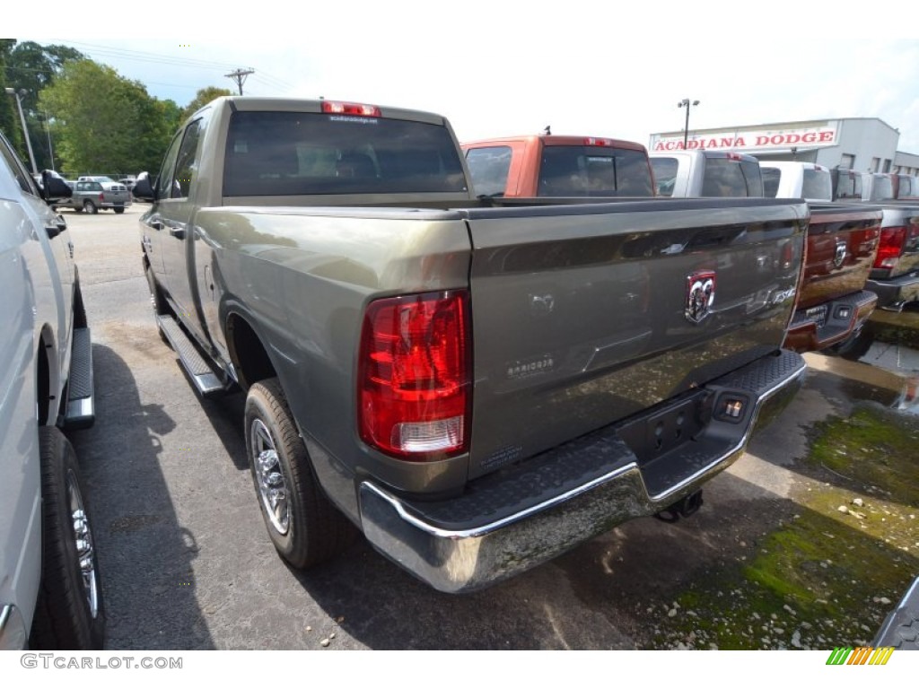 2013 2500 Tradesman Crew Cab 4x4 - Prairie Pearl / Black/Diesel Gray photo #2