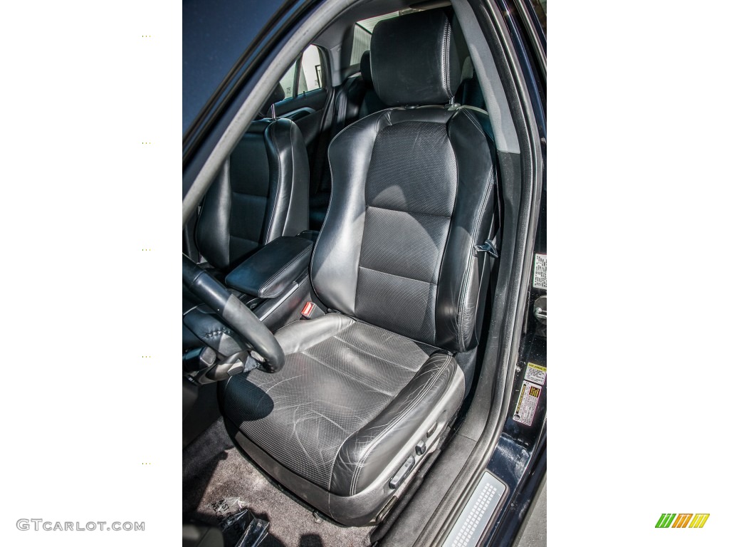 Ebony Interior 2006 Acura TL 3.2 Photo #81939474