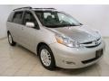 2010 Silver Shadow Pearl Toyota Sienna XLE  photo #1