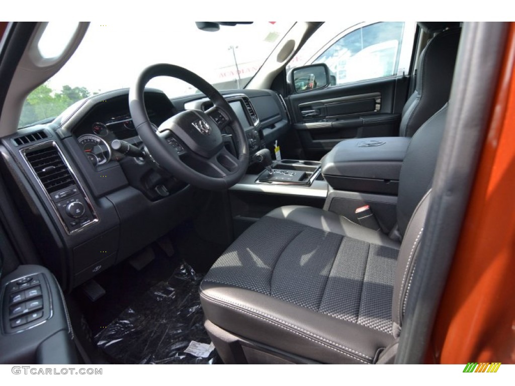 Black Interior 2013 Ram 1500 Sport Crew Cab Photo #81939958