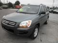 2007 Royal Jade Green Kia Sportage LX  photo #3