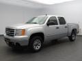 2013 Quicksilver Metallic GMC Sierra 1500 SLE Crew Cab  photo #1