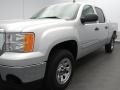2013 Quicksilver Metallic GMC Sierra 1500 SLE Crew Cab  photo #2