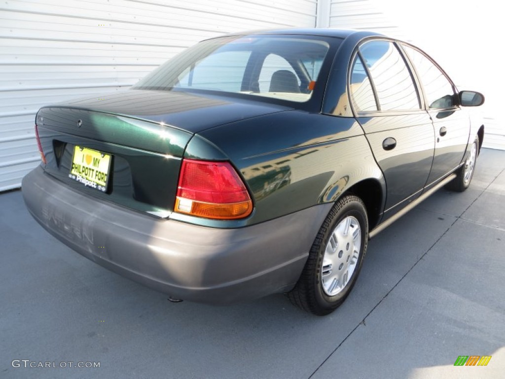 1997 S Series SL1 Sedan - Dark Green / Gray photo #4