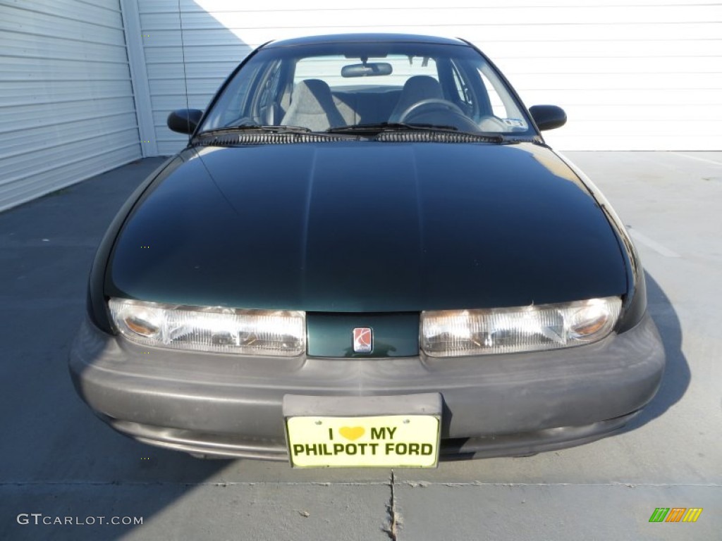 1997 S Series SL1 Sedan - Dark Green / Gray photo #8