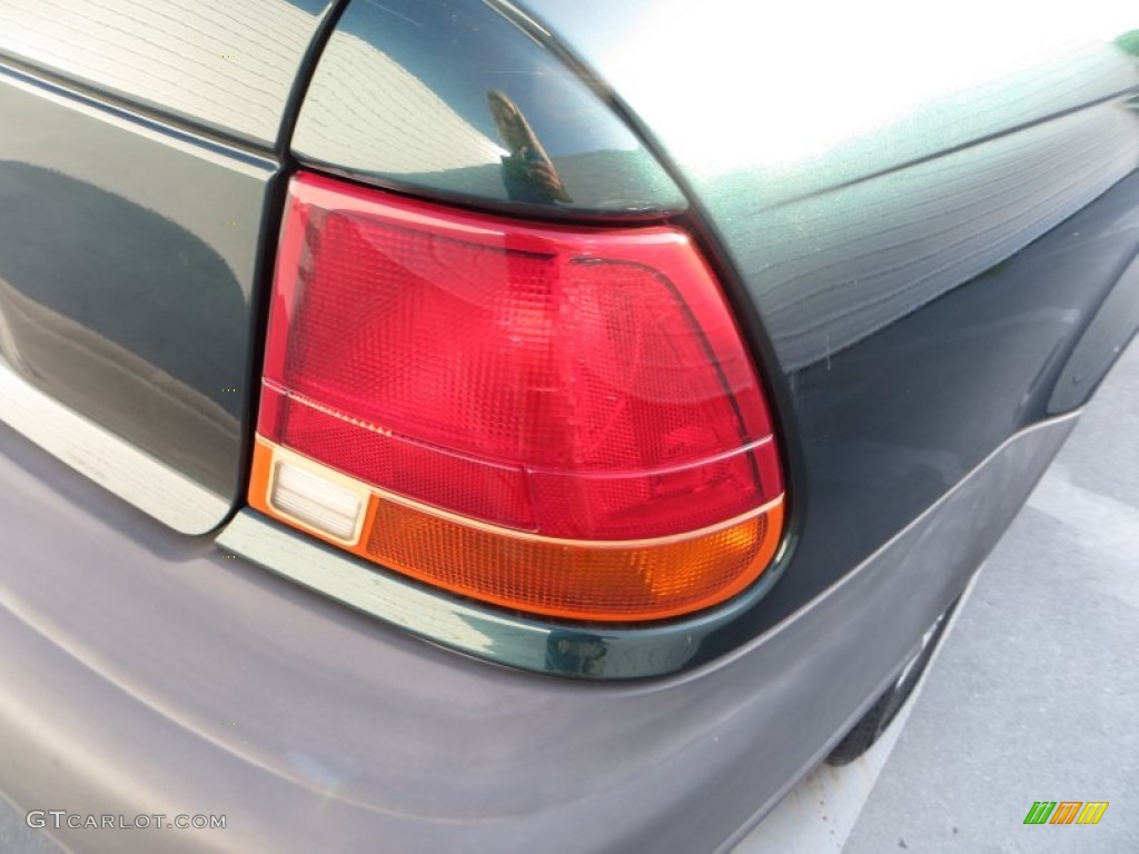 1997 S Series SL1 Sedan - Dark Green / Gray photo #16