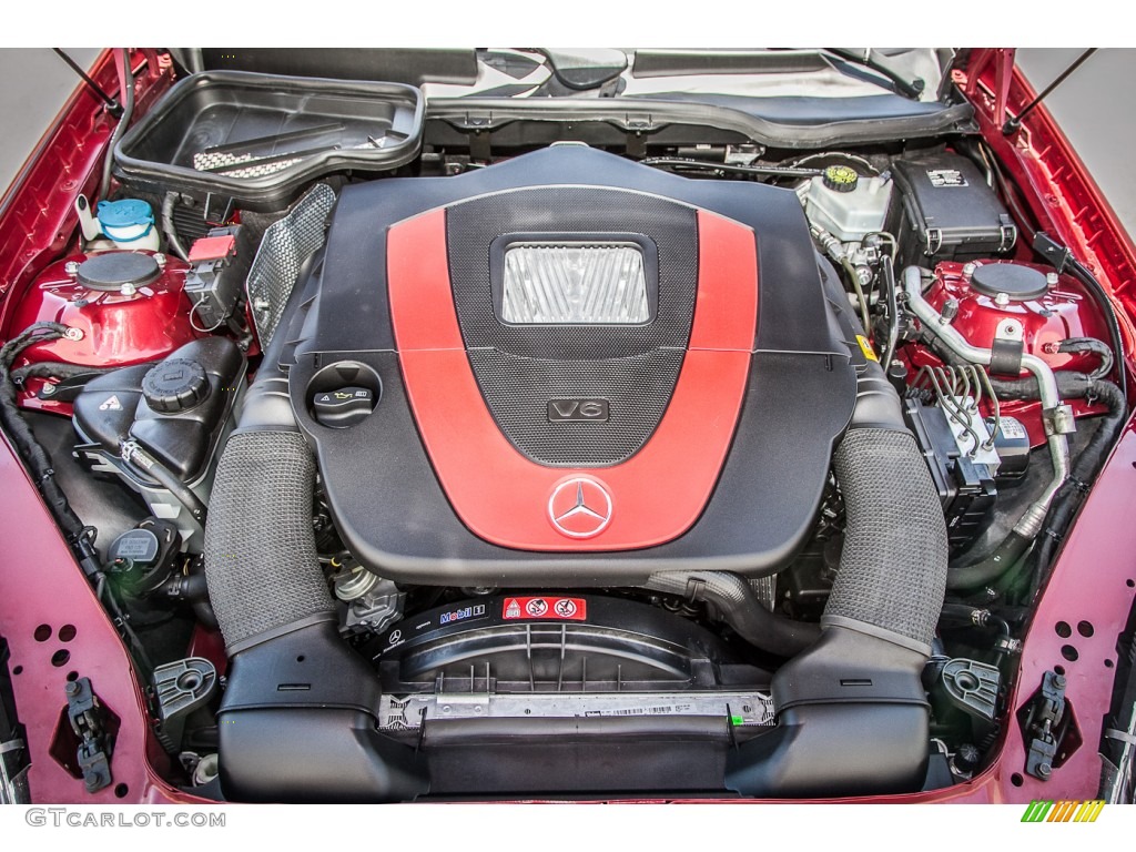 2009 Mercedes-Benz SLK 350 Roadster 3.5 Liter DOHC 24-Valve VVT V6 Engine Photo #81942565
