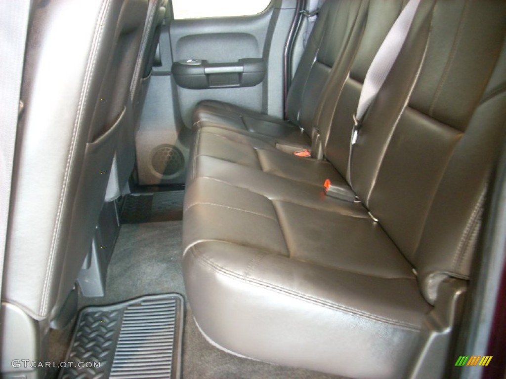 2009 Silverado 1500 LT Extended Cab 4x4 - Dark Cherry Red Metallic / Ebony photo #13