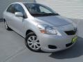 2012 Classic Silver Metallic Toyota Yaris Sedan  photo #2