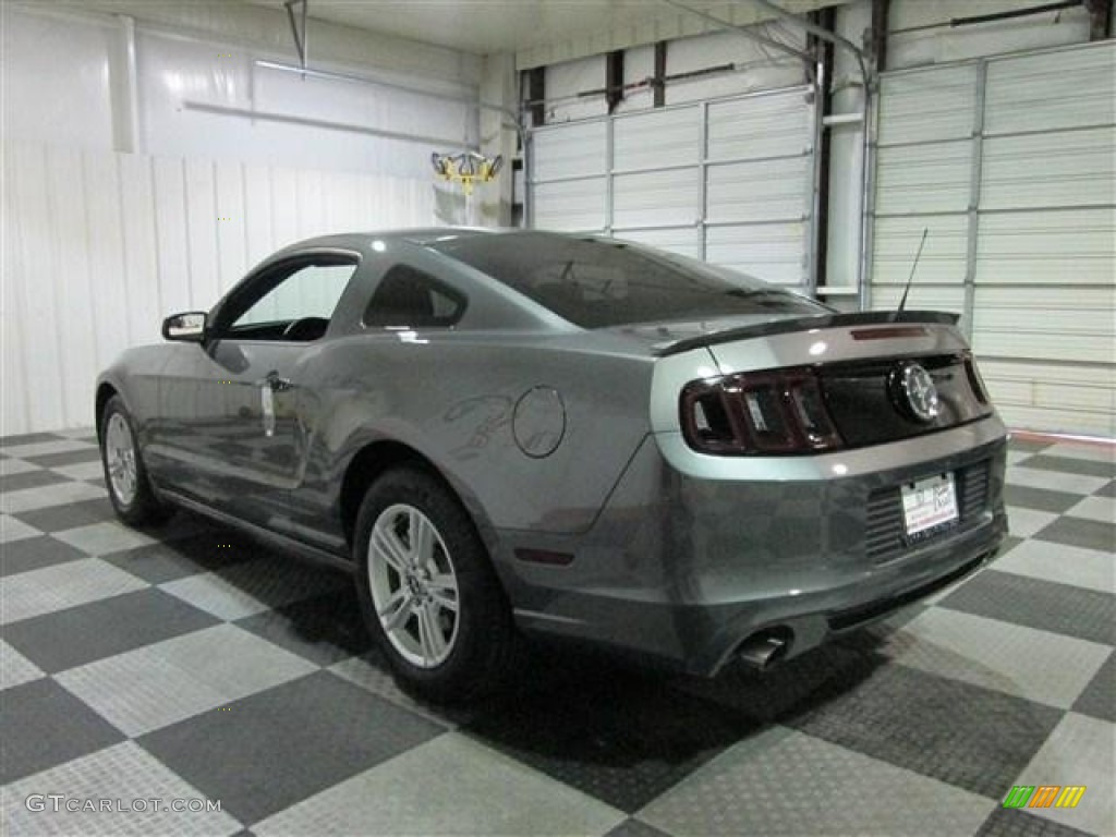 2013 Mustang V6 Coupe - Sterling Gray Metallic / Charcoal Black photo #5