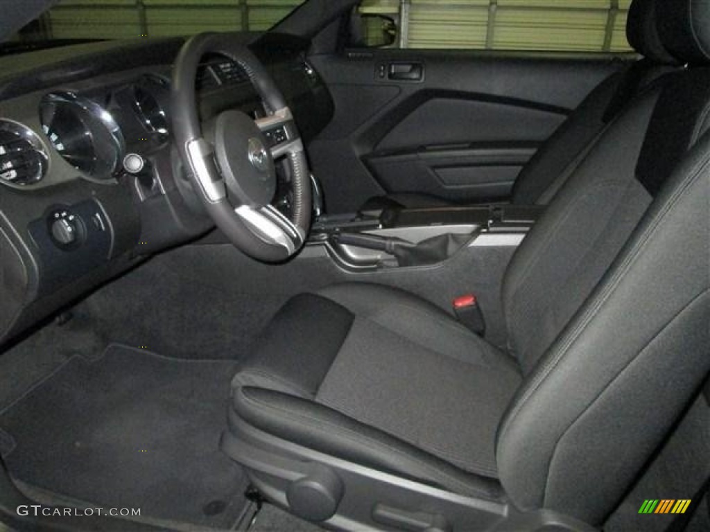 2013 Mustang V6 Coupe - Sterling Gray Metallic / Charcoal Black photo #10