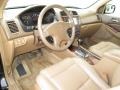 2002 Acura MDX Saddle Interior Prime Interior Photo