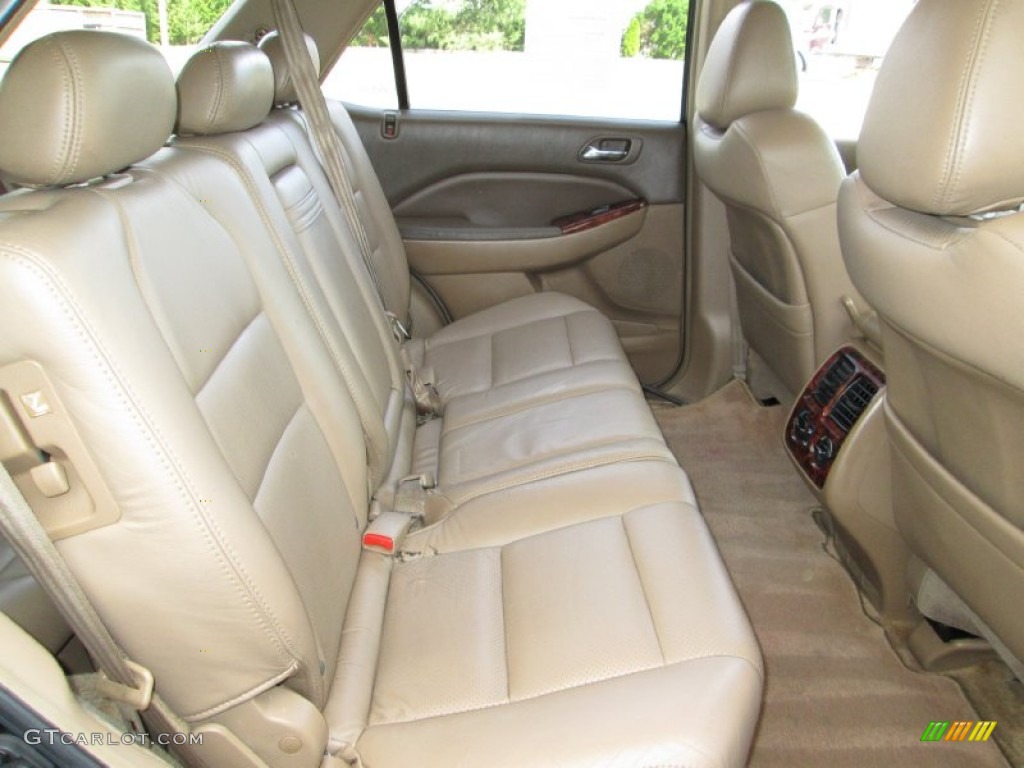 Saddle Interior 2002 Acura MDX Touring Photo #81944716