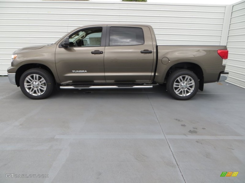 2013 Tundra TSS CrewMax - Pyrite Mica / Sand Beige photo #6