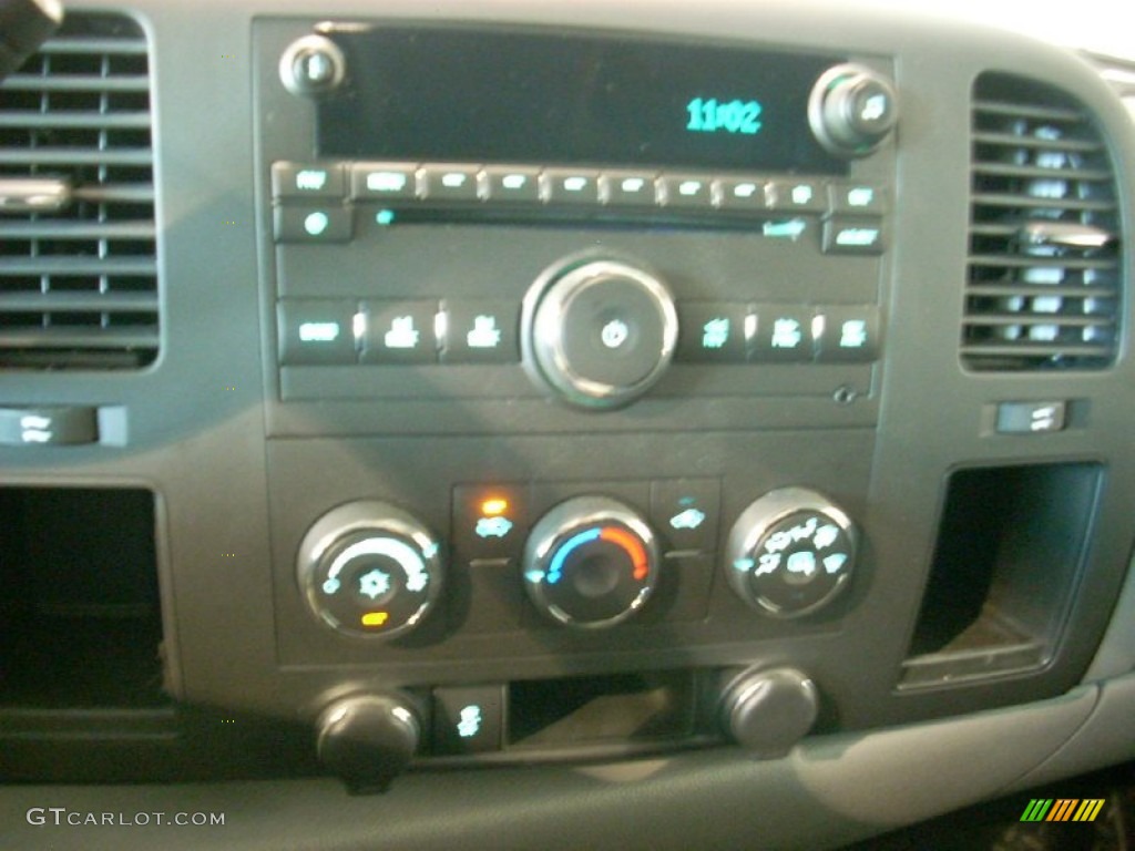 2012 Silverado 1500 LS Extended Cab - Blue Granite Metallic / Dark Titanium photo #9