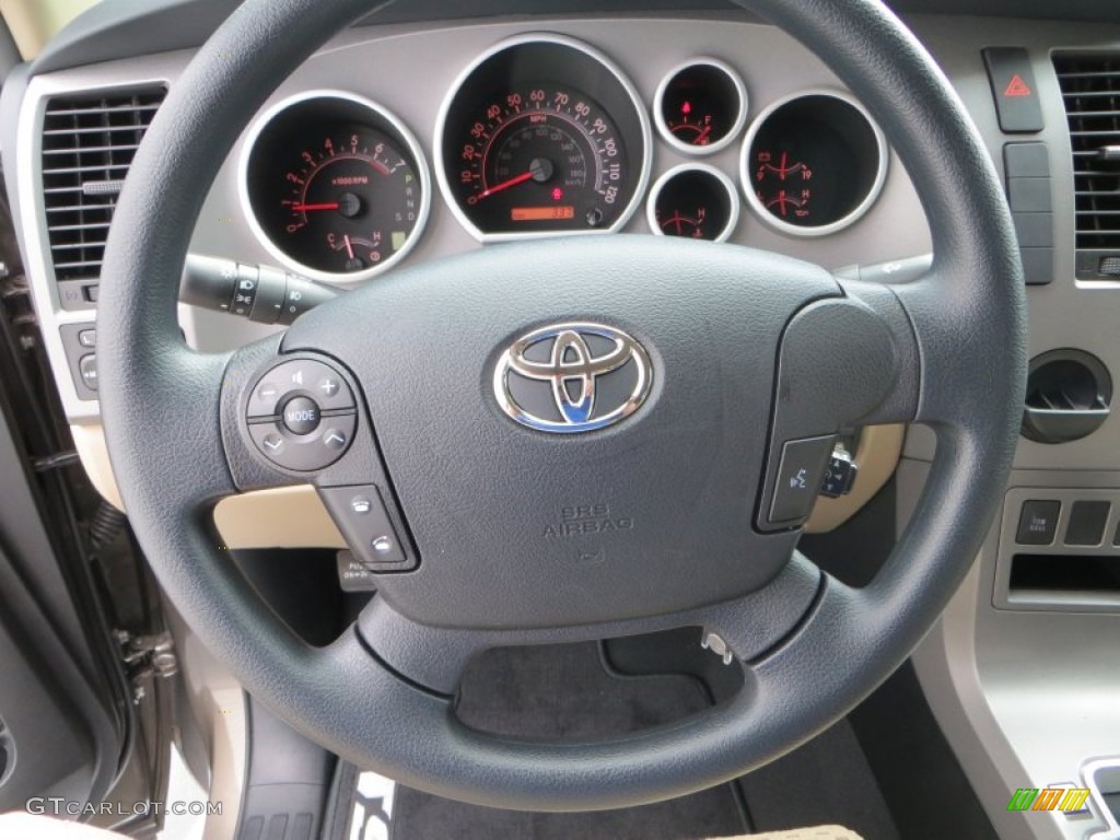 2013 Tundra TSS CrewMax - Pyrite Mica / Sand Beige photo #28