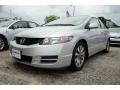 2011 Alabaster Silver Metallic Honda Civic EX Coupe  photo #1