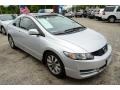 2011 Alabaster Silver Metallic Honda Civic EX Coupe  photo #3