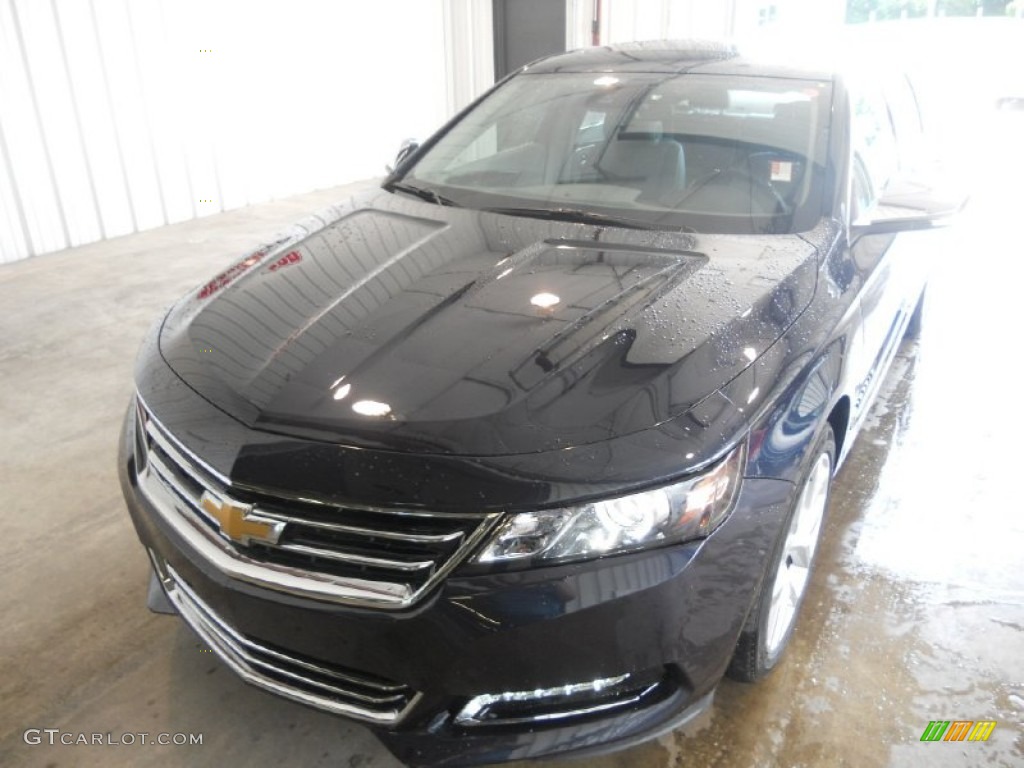 2014 Impala LTZ - Blue Ray Metallic / Jet Black/Dark Titanium photo #2