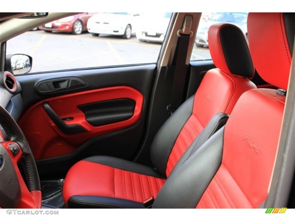 2012 Ford Fiesta SEL Sedan Front Seat Photo #81946407