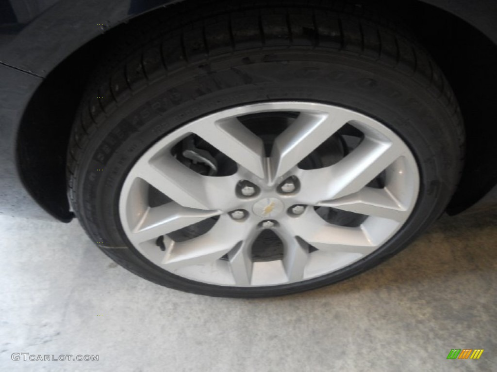 2014 Impala LTZ - Blue Ray Metallic / Jet Black/Dark Titanium photo #8