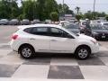 2011 Pearl White Nissan Rogue S AWD  photo #3