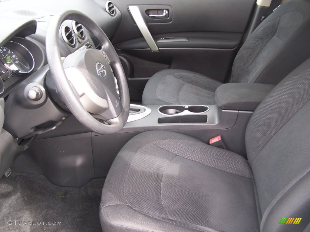 2011 Rogue S AWD - Pearl White / Gray photo #11