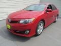 2013 Barcelona Red Metallic Toyota Camry SE  photo #7