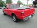 2002 Bright Red Ford Ranger XLT SuperCab  photo #8