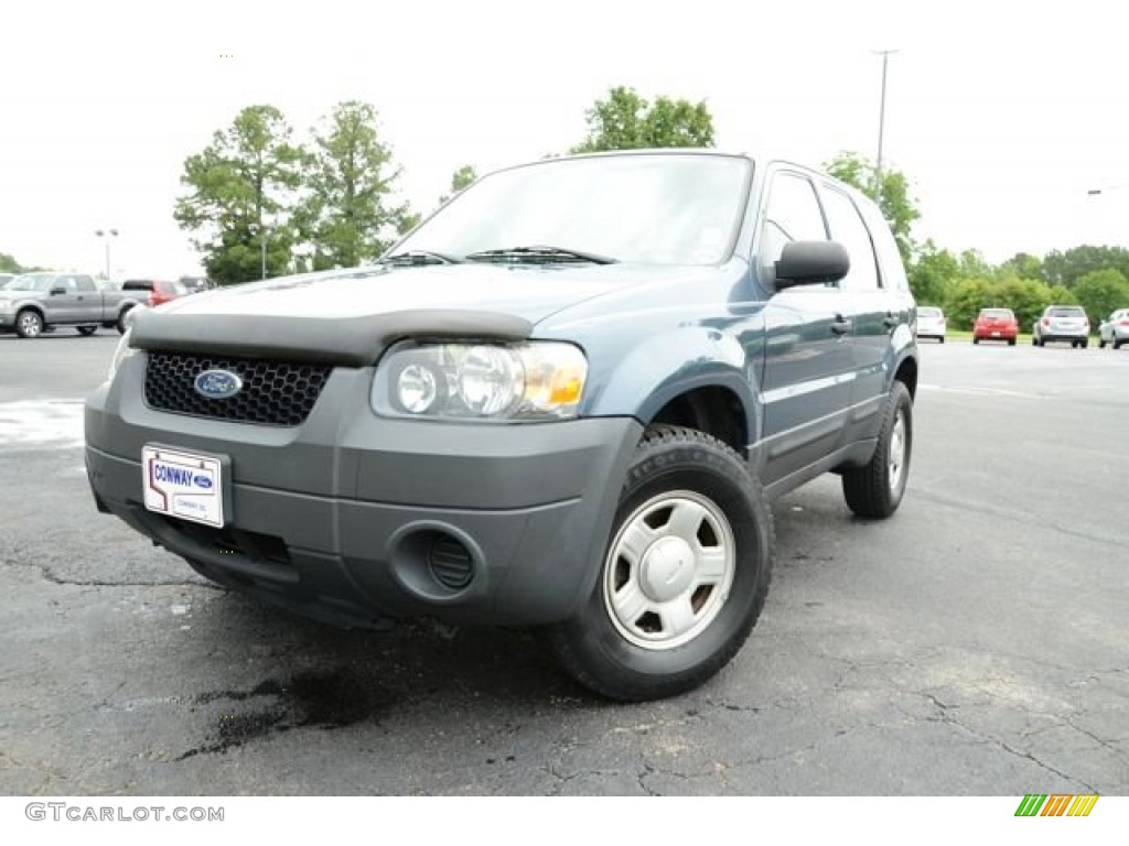 2006 Escape XLS - Norsea Blue Metallic / Medium/Dark Flint photo #1