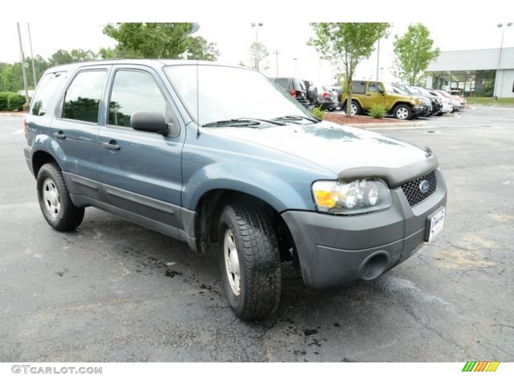 2006 Escape XLS - Norsea Blue Metallic / Medium/Dark Flint photo #3