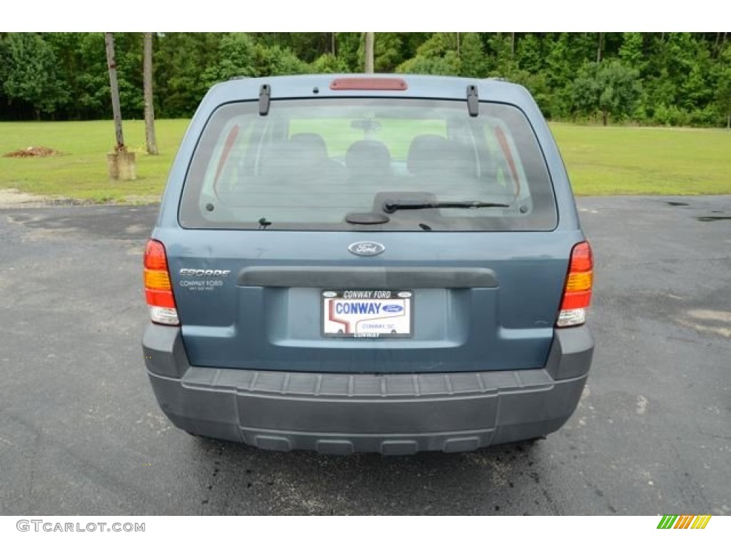 2006 Escape XLS - Norsea Blue Metallic / Medium/Dark Flint photo #6