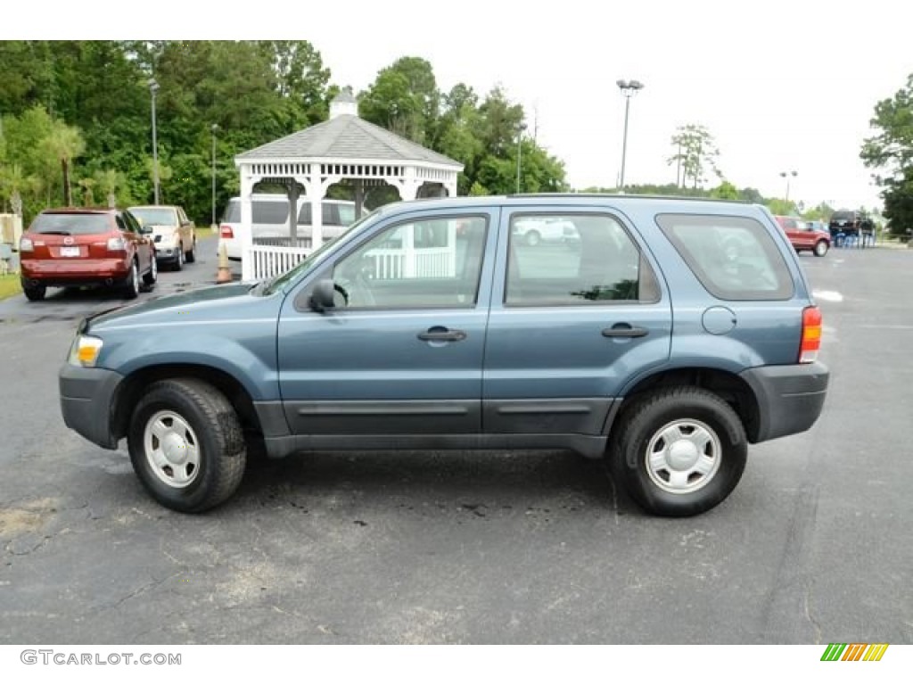 2006 Escape XLS - Norsea Blue Metallic / Medium/Dark Flint photo #8