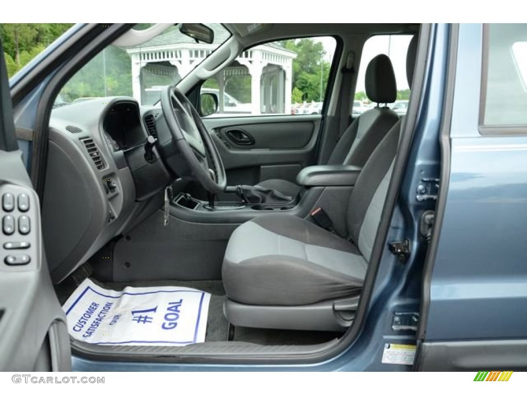 2006 Escape XLS - Norsea Blue Metallic / Medium/Dark Flint photo #18