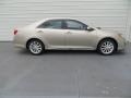 2013 Champagne Mica Toyota Camry Hybrid XLE  photo #3