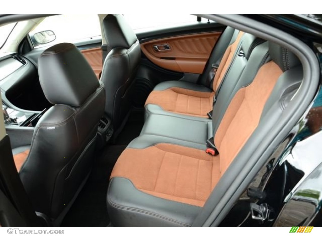 Charcoal Black/Umber Brown Interior 2012 Ford Taurus SHO AWD Photo #81949225