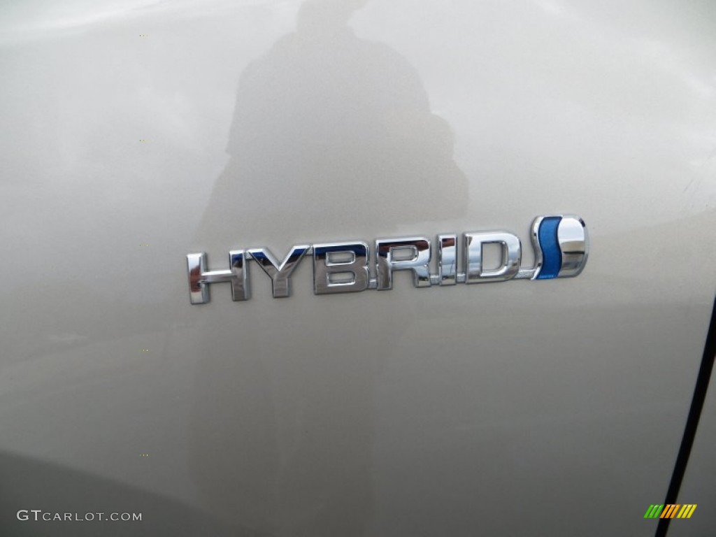 2013 Camry Hybrid XLE - Champagne Mica / Ivory photo #11