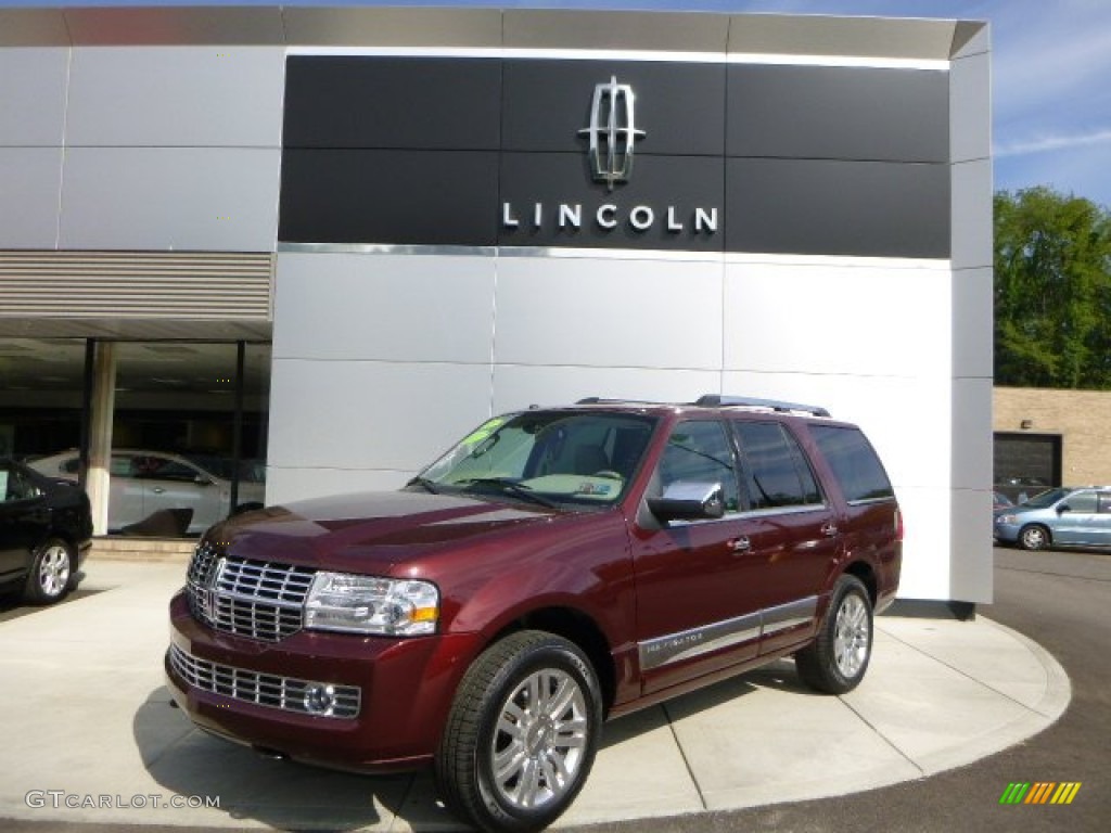 Royal Red Metallic 2011 Lincoln Navigator 4x4 Exterior Photo #81949393