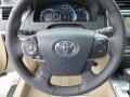 2013 Champagne Mica Toyota Camry Hybrid XLE  photo #29