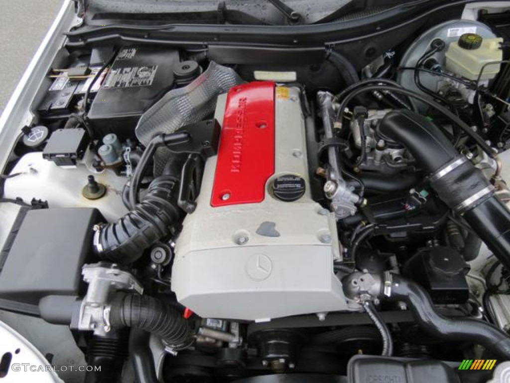 2000 Mercedes-Benz SLK 230 Kompressor Roadster 2.3 Liter Supercharged DOHC 16-Valve 4 Cylinder Engine Photo #81950924