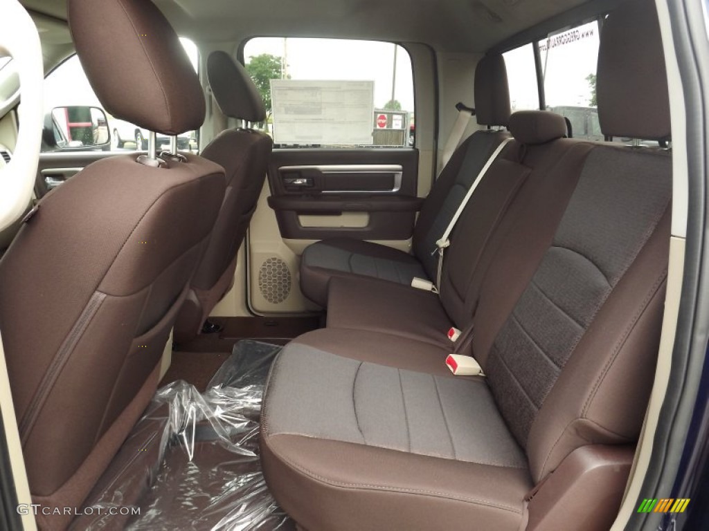 Canyon Brown/Light Frost Beige Interior 2013 Ram 1500 Big Horn Crew Cab 4x4 Photo #81951141