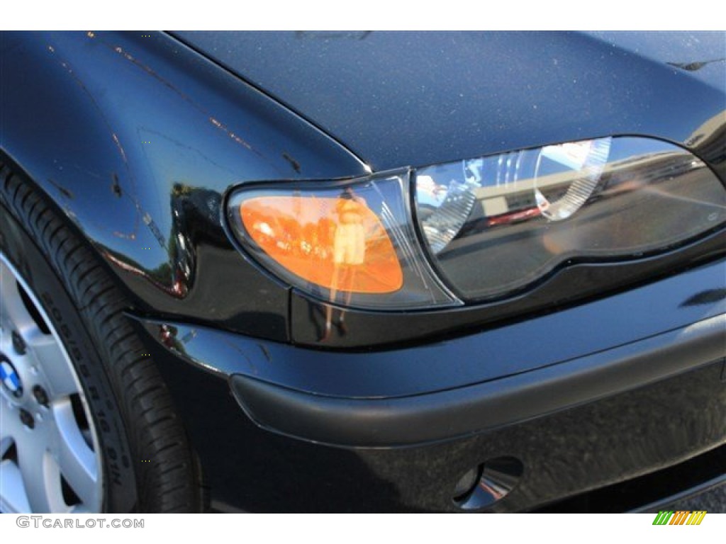 2003 3 Series 325xi Sedan - Jet Black / Black photo #3