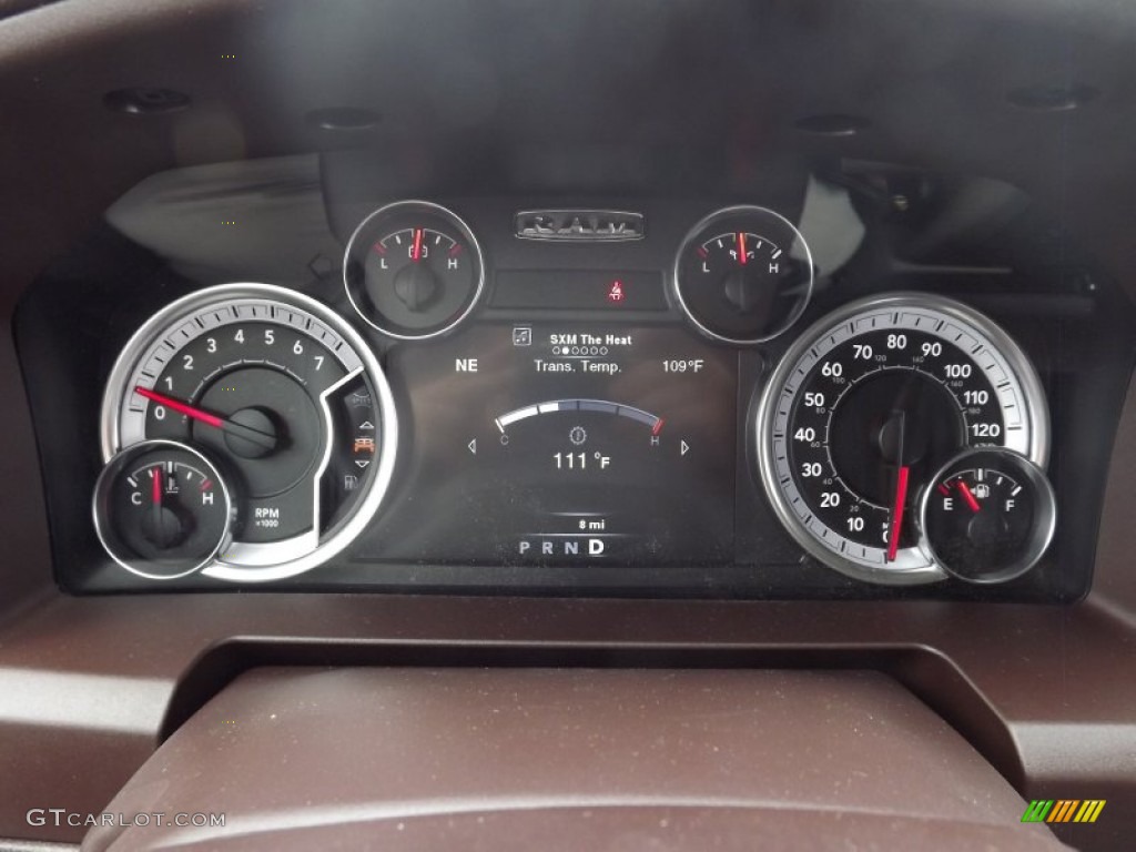 2013 Ram 1500 Big Horn Crew Cab 4x4 Gauges Photos