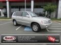 2002 Millennium Silver Metallic Toyota Highlander V6  photo #1