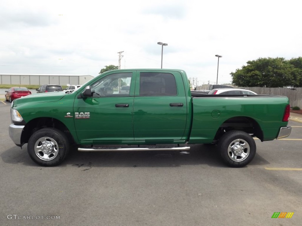 Bright Green 2013 Ram 2500 Tradesman Crew Cab 4x4 Exterior Photo #81952066
