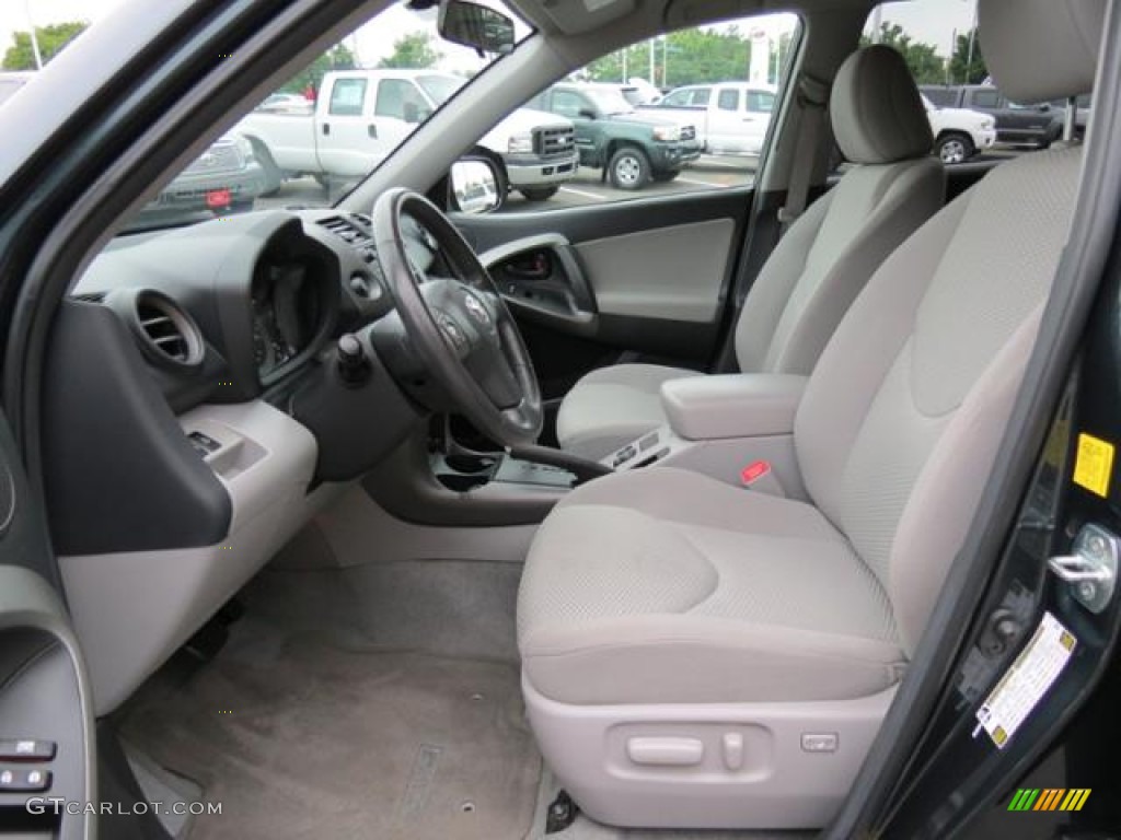 2010 RAV4 Limited - Black Forest Pearl / Ash Gray photo #8