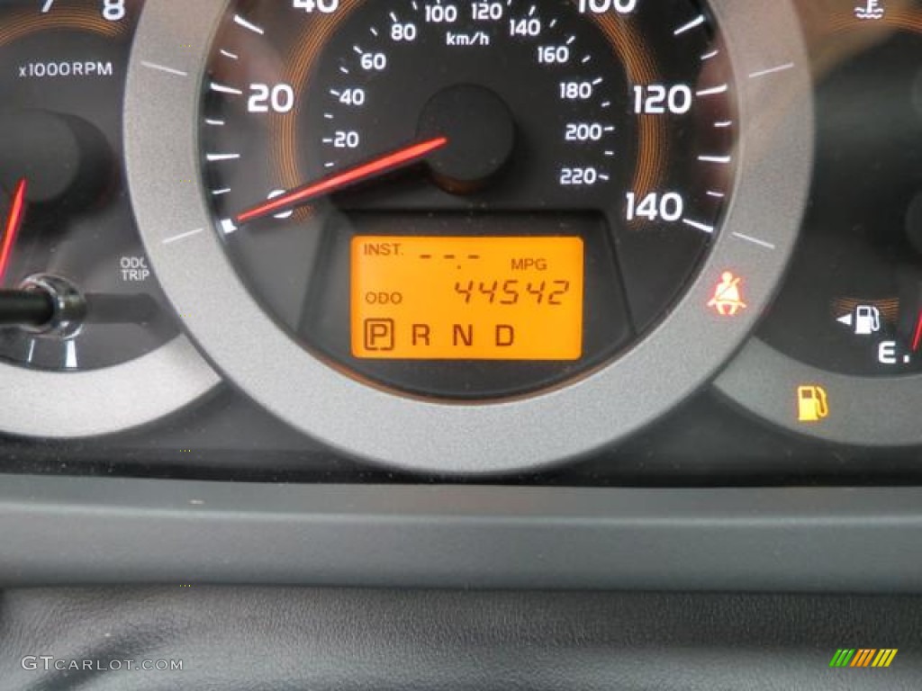 2010 RAV4 Limited - Black Forest Pearl / Ash Gray photo #12