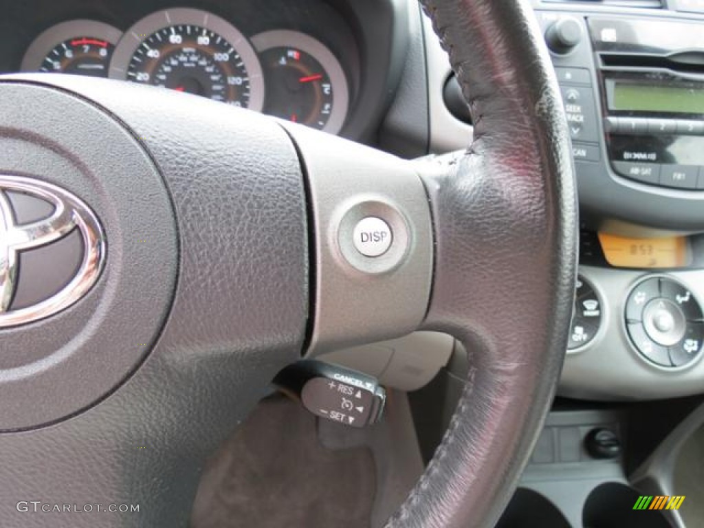 2010 RAV4 Limited - Black Forest Pearl / Ash Gray photo #19