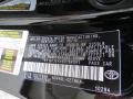 202: Black 2011 Toyota Camry LE Color Code