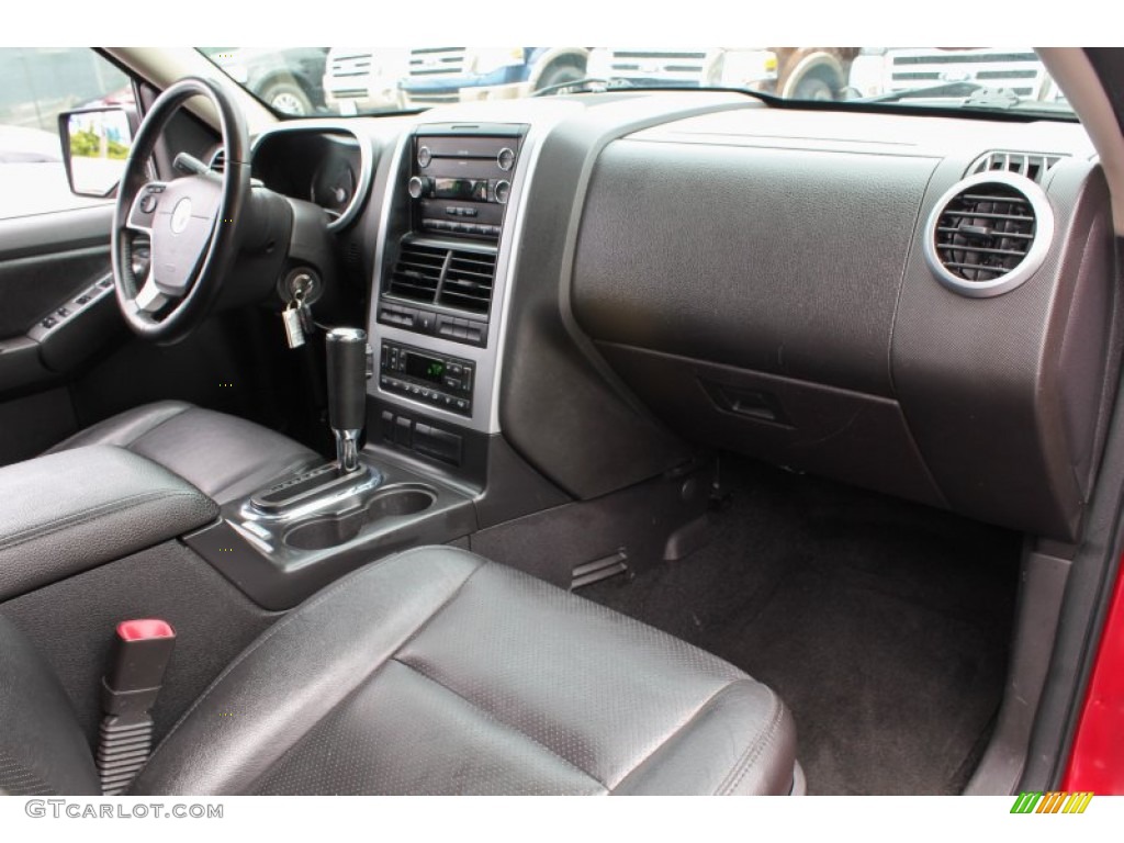 2008 Mountaineer Premier AWD - Vivid Red Metallic / Charcoal Black photo #8